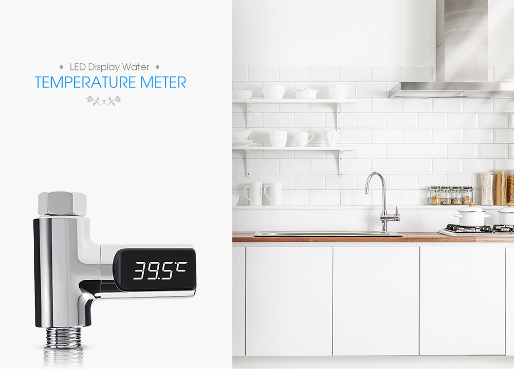 LED Display Water Temperature Meter for Baby Care